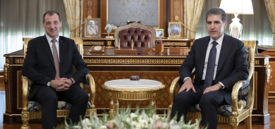 نێچیرڤان بارزانی، سەرۆکی هەرێمی کوردستان، بە بۆنەی کۆتاییهاتنی ئەرکەکەیەوە وەک کونسوڵی گشتیی فەرەنسا لە هەرێمی کوردستان، پێشوازیی لە بەڕێز یان برێم، کرد.