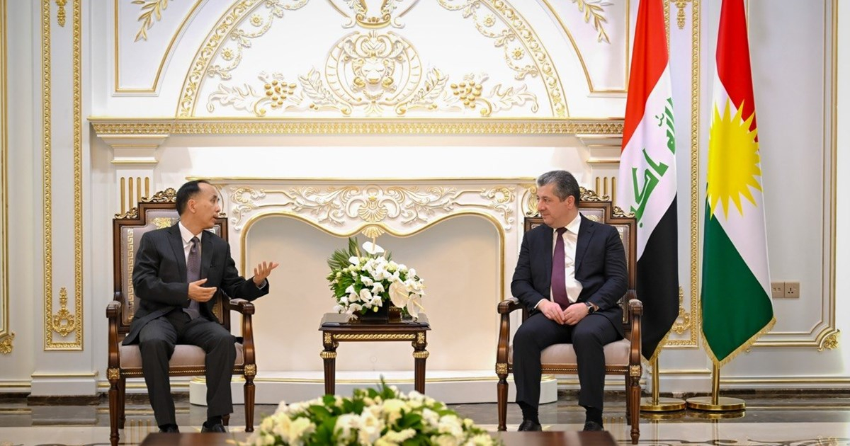 Mesrûr Barzanî û Konsulê Giştî yê Çînê rewşa Iraqê û deverê nîqaş kir