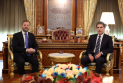 Kurdistan Region President Nechirvan Barzani and Prime Minister Masrour Barzani Bid Farewell to EU Liaison Office Head