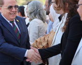 Şandeyek hikumeta demkî serdana Zanîngehê Rojava kir