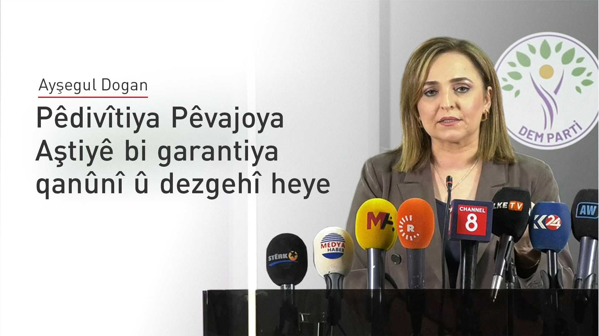 Dem Partî: Duşema bê tevgereke dîplomatîk a berfireh tê destpêkirin