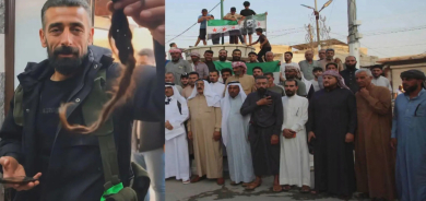 Çekdarê ku keziya şervana Kurd birîbû di xwenîşandanekê de derket holê