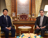 Kurdistan Region President Nechirvan Barzani Receives New Republic of Korea Consul General in Erbil