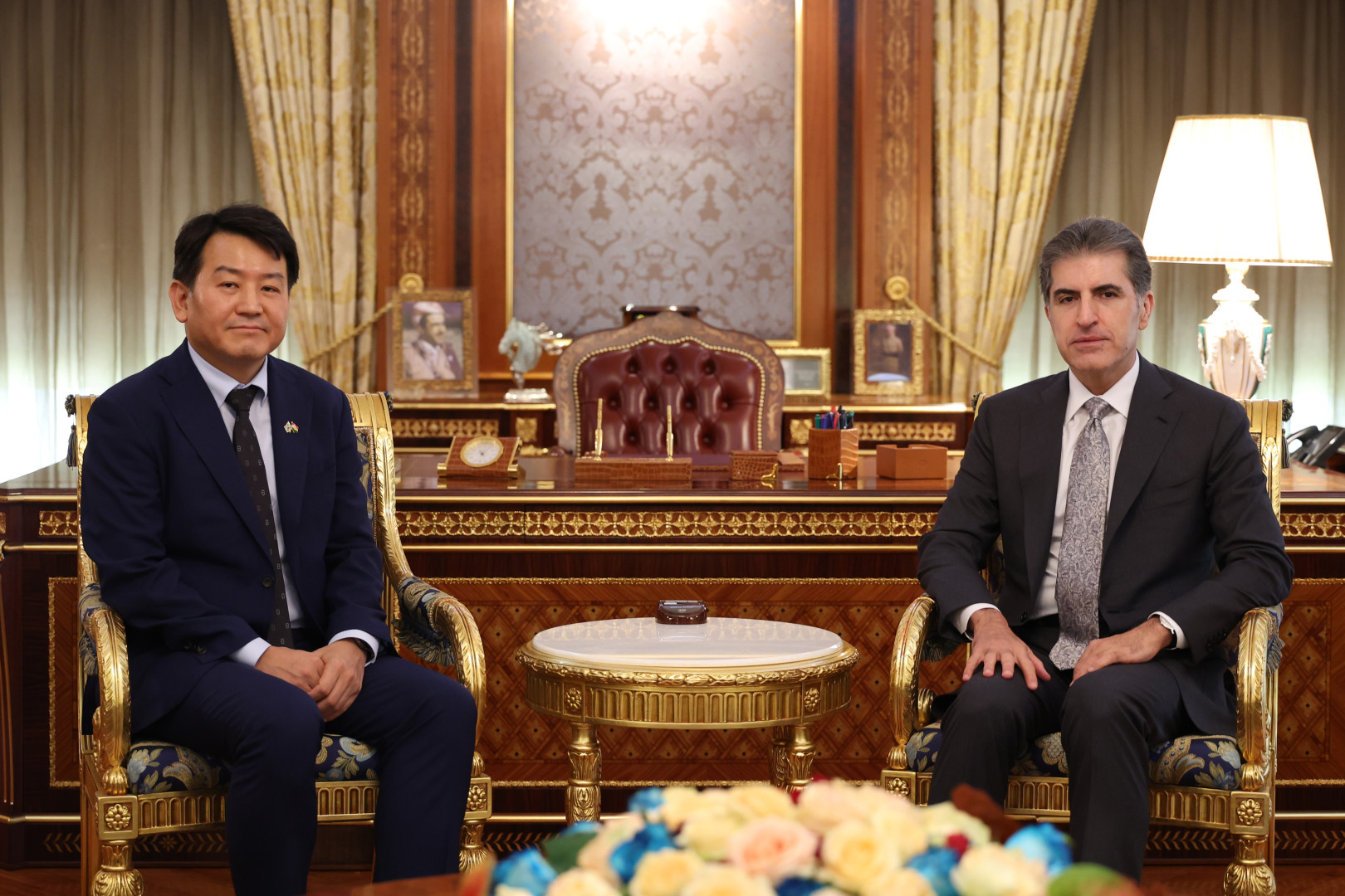 Kurdistan Region President Nechirvan Barzani Receives New Republic of Korea Consul General in Erbil