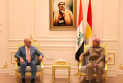 الرئيس بارزاني يستقبل القنصل العام الإيطالي السيد توماسو سانسوني  في أربيل