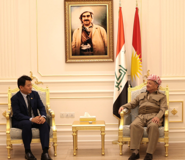 الرئيس بارزاني يستقبل القنصل العام لكوريا الجنوبية في أربيل