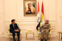 الرئيس بارزاني يستقبل القنصل العام لكوريا الجنوبية في أربيل