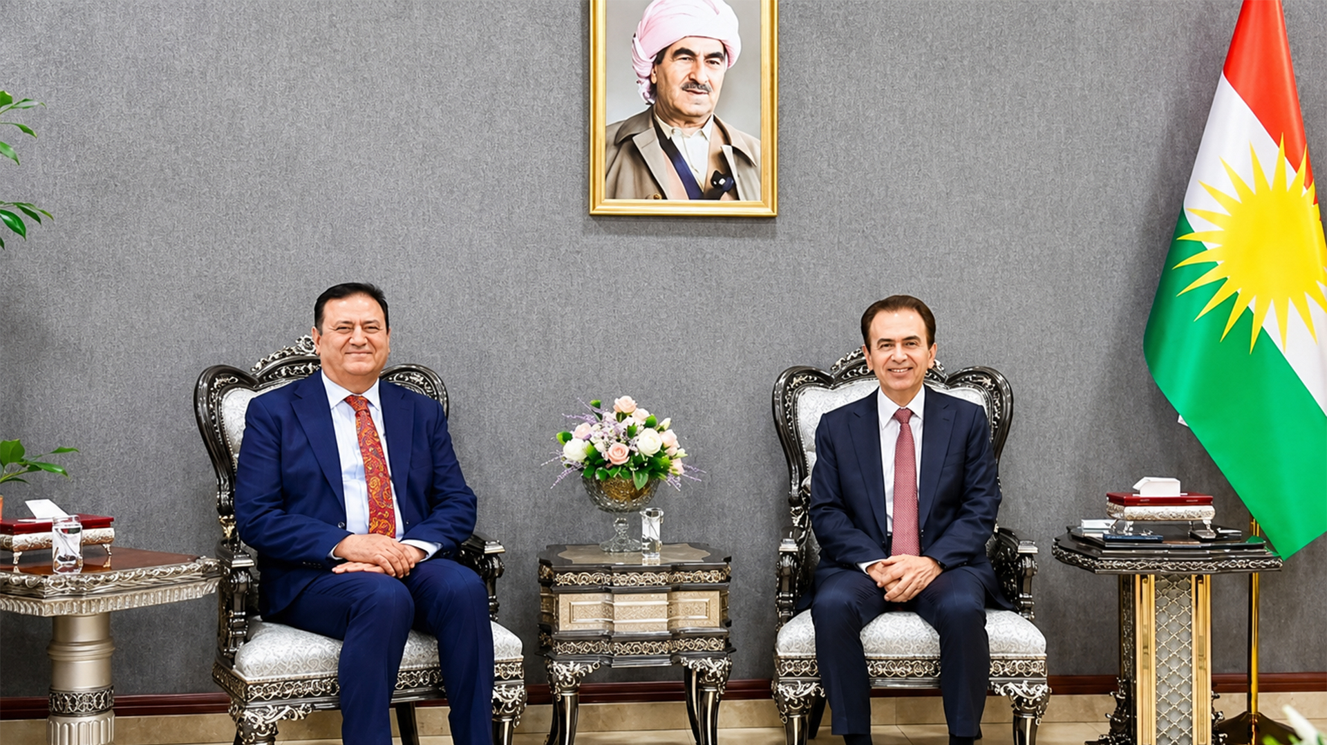 تأكيداً على وحدة الصف.. الديمقراطي والاتحاد الوطني الكردستاني يبحثان في أربيل سبل كسر الجمود السياسي