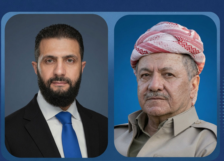 Serok Barzanî sersaxî ji Serokê Sûriyeyê re xwest