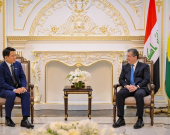 رئيس الحكومة يستقبل القنصل العام الجديد لكوريا الجنوبية لدى إقليم كوردستان
