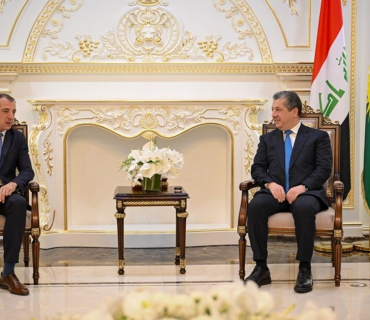 رئيس الحكومة يستقبل القنصل العام الفرنسي لدى إقليم كوردستان