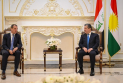 رئيس الحكومة يستقبل القنصل العام الفرنسي لدى إقليم كوردستان