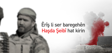 Heşda Şeibî: Baregehên me li Besrayê bûn amanca êrîşeke asmanî
