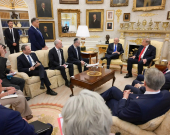 Trump û Netanyahu civiyan: Gelo dê şerê Îranê biqede?