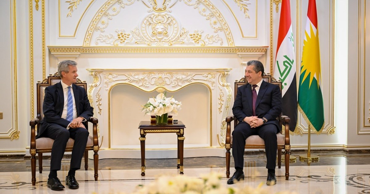 Prime Minister Masrour Barzani Bids Farewell to Consul General of Germany