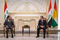 Masrour Barzani and Mohammed al-Halbousi Discuss Strengthening Political Cooperation and Safeguarding Iraq's Democratic System