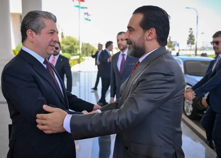 Mesrûr Barzanî bi Mihemed Helbûsî re civiya