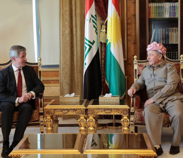 الرئيس بارزاني يستقبل القنصل العام الألماني في أربيل