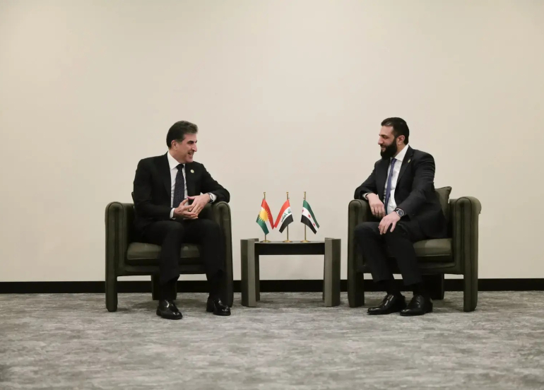 Serokatiya Herêma Kurdistanê: Nêçîrvan Barzanî bi vexwendina Ehmed Şer diçe Şamê