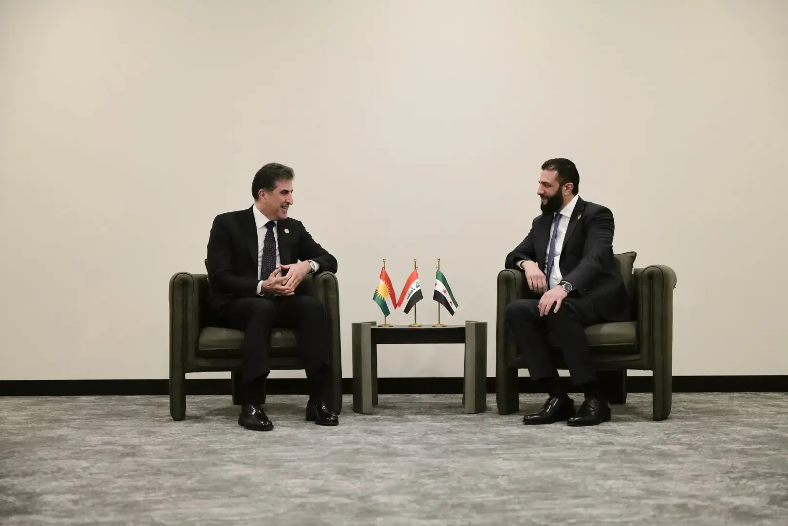 Serokatiya Herêma Kurdistanê: Nêçîrvan Barzanî bi vexwendina Ehmed Şer diçe Şamê