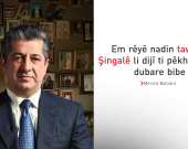 Gotara Mesrûr Barzanî di salvegera komkujiya Êzidiyan de