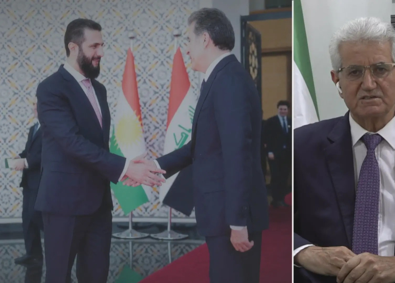 Serokê ENKSyê: Ziyareta Nêçîrvan Barzanî ya Şamê mifteya aramiyê ye
