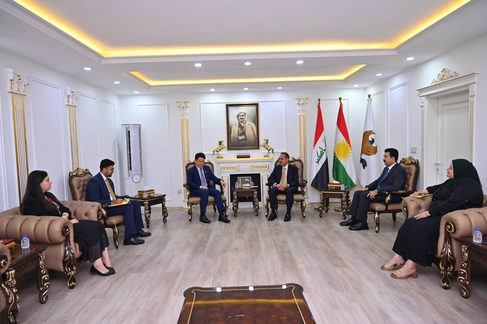أربيل وسيول تبحثان توسيع التعاون وتعزيز الاستثمارات الكورية في كوردستان