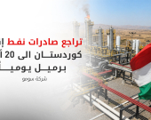 سومو: انخفاض صادرات نفط كوردستان إلى 20 ألف برميل يومياً جراء التوترات وإغلاق هرمز