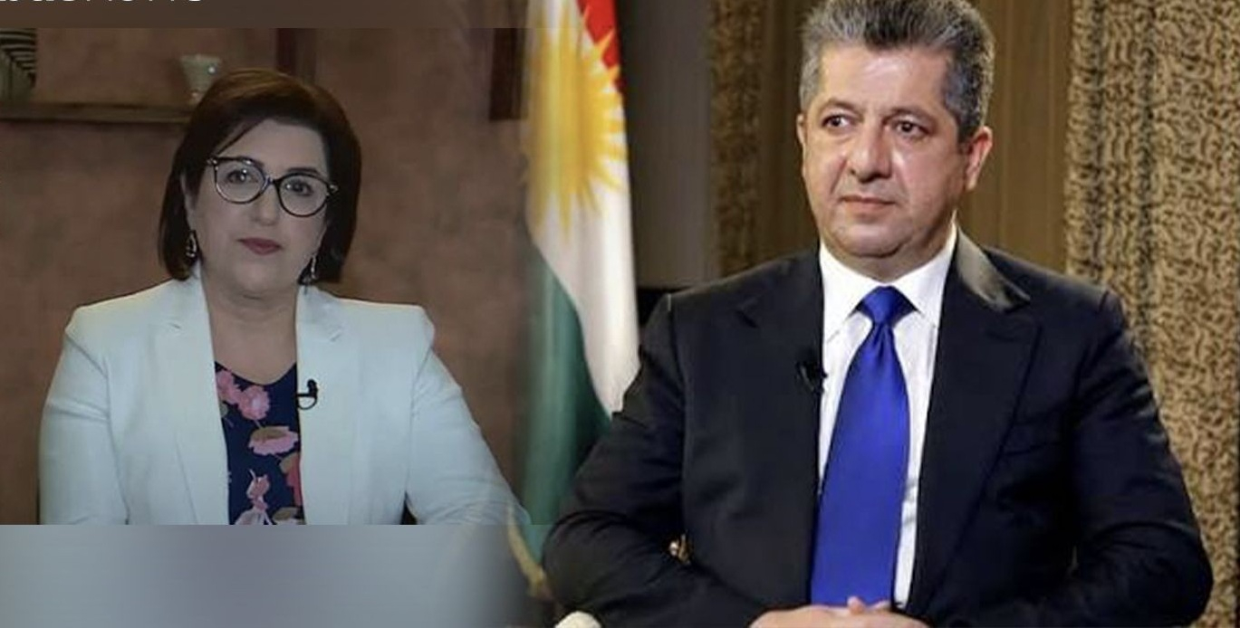 رئيس حكومة إقليم كوردستان يعزي المستشارة بيان سامي عبدالرحمن بوفاة زوجها