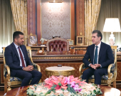 نيجيرفان بارزاني يبحث مع نائب ألماني تعزيز العلاقات ويشيد بدعم برلين لإقليم كوردستان