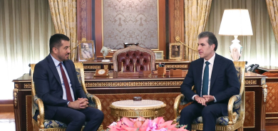 نيجيرفان بارزاني يبحث مع نائب ألماني تعزيز العلاقات ويشيد بدعم برلين لإقليم كوردستان