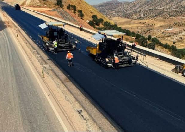 أربيل.. مشروع استراتيجي للطرق يقترب من الاكتمال