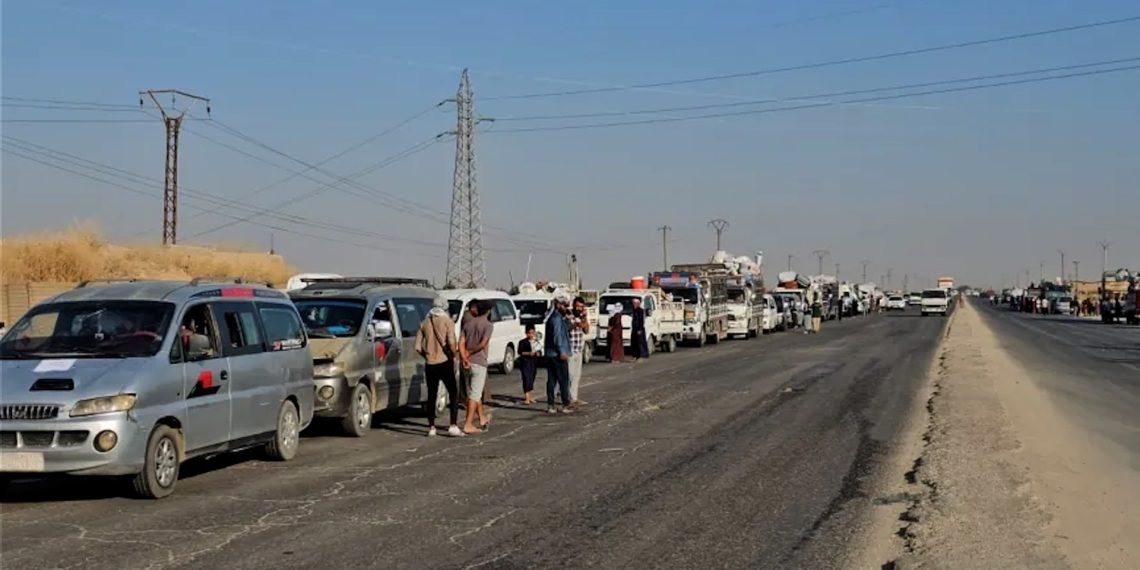 Karwanê yekemîn ê koçberên Serêkaniyê amadekariya vegerê dikin