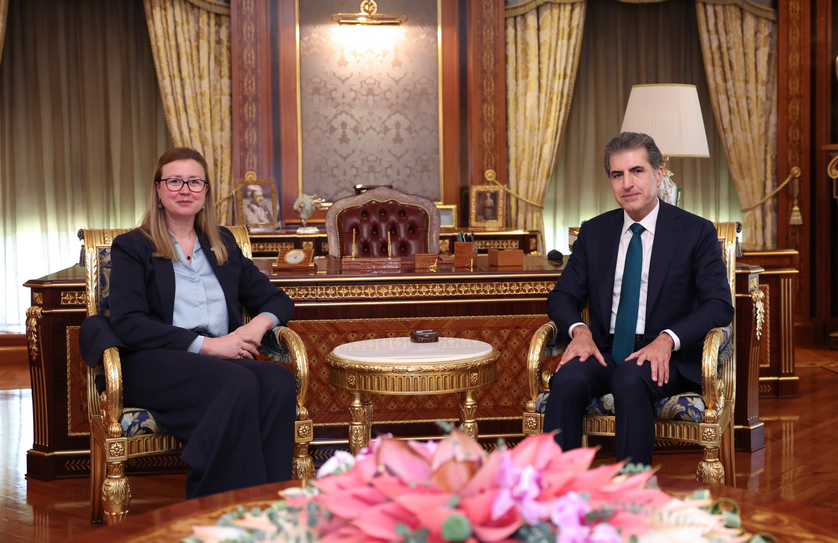 Kurdistan Region President Receives New British Consul General