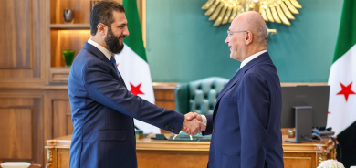 Ehmed Şera û Berhem Salih li Şamê vegera penaberan gotûbêj kir