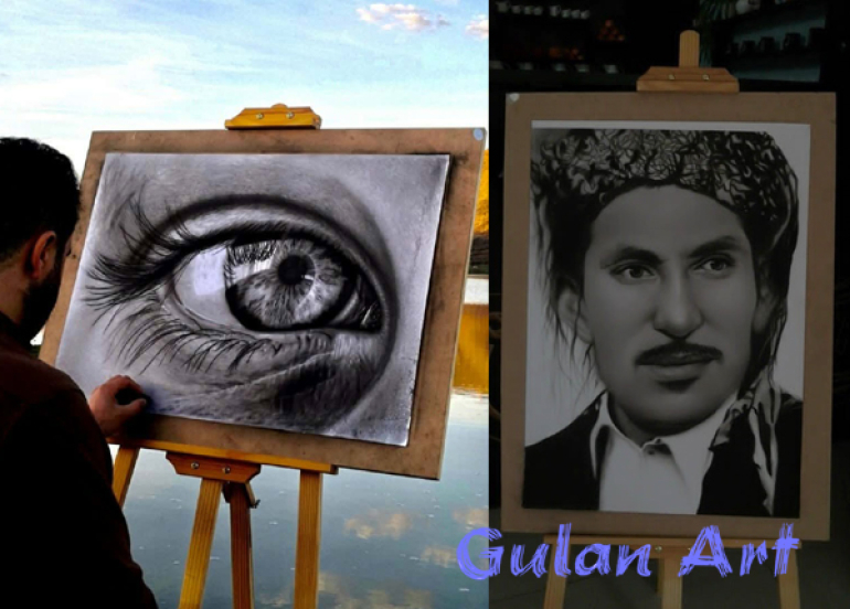 هونەرمەند عەدنان فاتیح حەسەن بۆ گوڵان:هەوڵ دەدەم هەموو كارێكم پەیامێكی مرۆیی و كەلتووریی لەپشت بێت