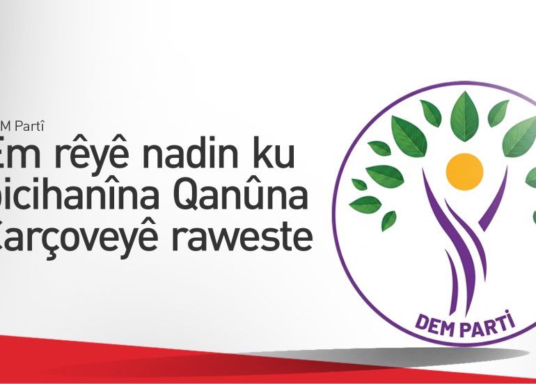 Hatimogullari: Bicihanîna Qanûna Çarçoveyê bi qasî pejirandina wê girîng e