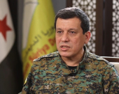 Mezlûm Ebdî: Me bilezkirina pêvajoya têkelkirinê bi Şamê re nîqaş kir