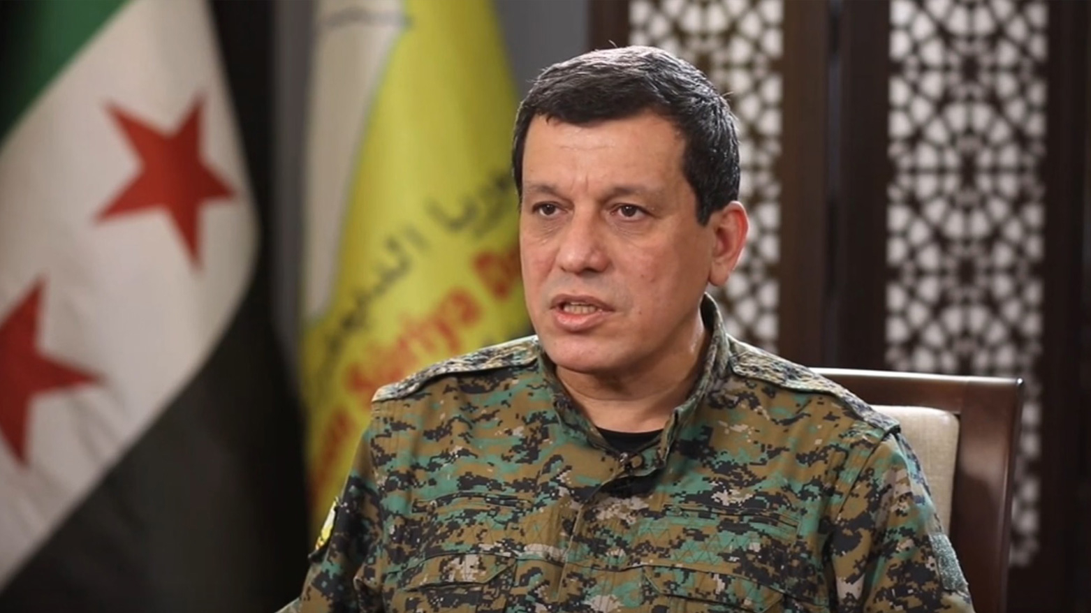 Mezlûm Ebdî: Me bilezkirina pêvajoya têkelkirinê bi Şamê re nîqaş kir