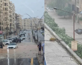 Li Idlibê piştî rojek germ baran bi dijwarî bariya
