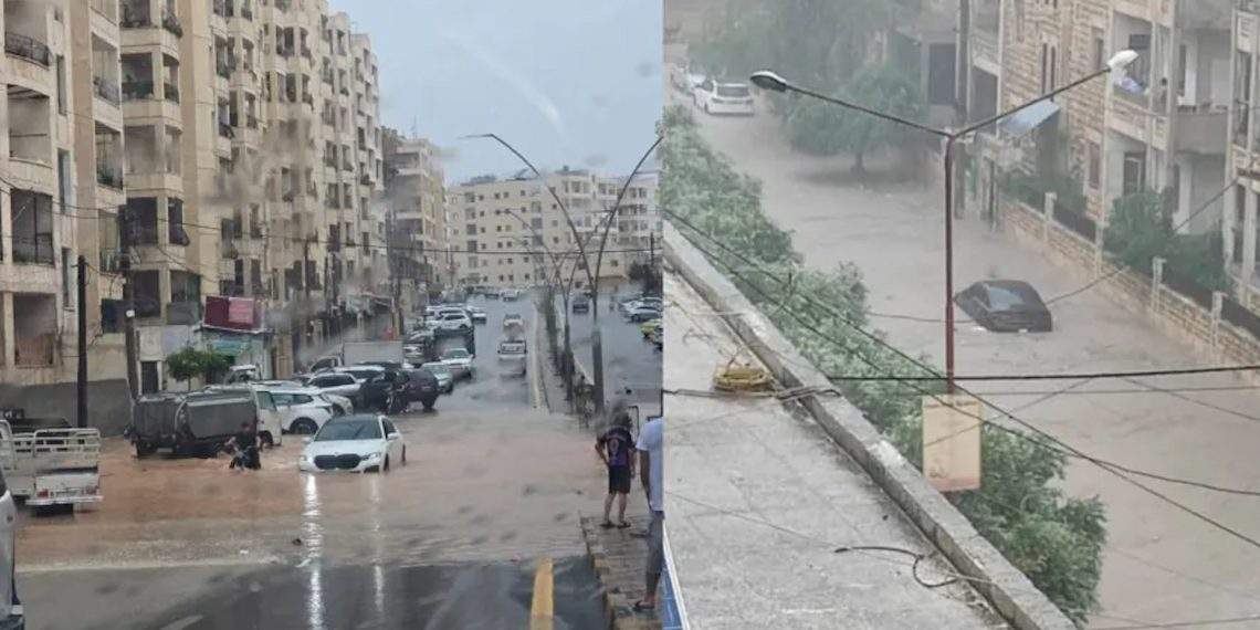 Li Idlibê piştî rojek germ baran bi dijwarî bariya