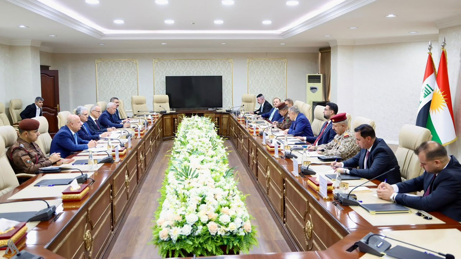 برئاسة ريبر أحمد وقاسم العبودي.. اللجنة المشتركة للاتفاق الأمني مع إيران تجتمع في أربيل