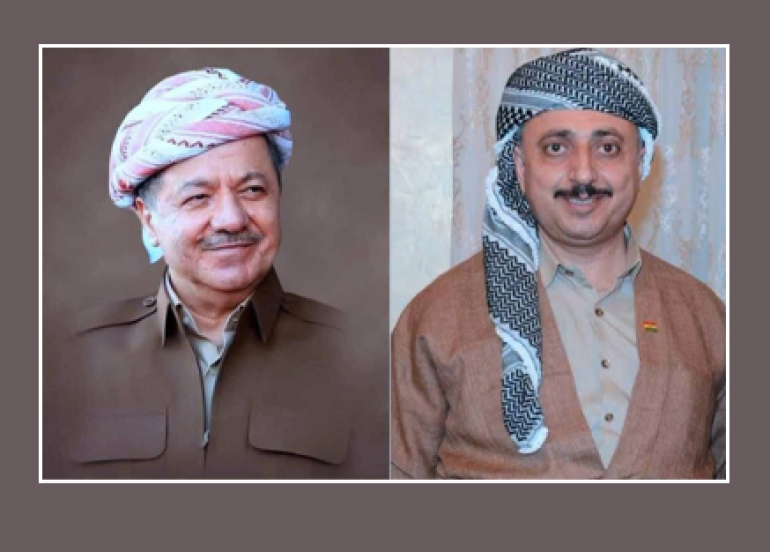 غەفوور مەخموورى سکرتێرى گشتیى یەکێتى نەتەوەیى دیموکراتى کوردستان YNDK . بۆ جه‌نابی سه‌رۆك بارزانی :  پیرۆزبایى و هیواى تەمەن درێژى و سەرکەوتن  بۆ جەنابتان ده‌خوازم