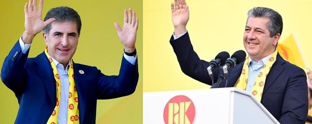Nechirvan and Masrour Barzani Hail KDP’s 80-Year Legacy and Reaffirm Commitment to Kurdistan’s Future