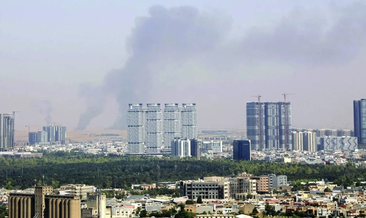 Li Silêmaniyê agir bi depoyekê ket, gelek birîndar hene