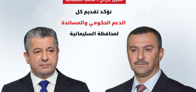 رئيس الحكومة يبحث مع محافظ السليمانية مجمل الأوضاع ويوجّه بتشديد إجراءات السلامة في المحافظة