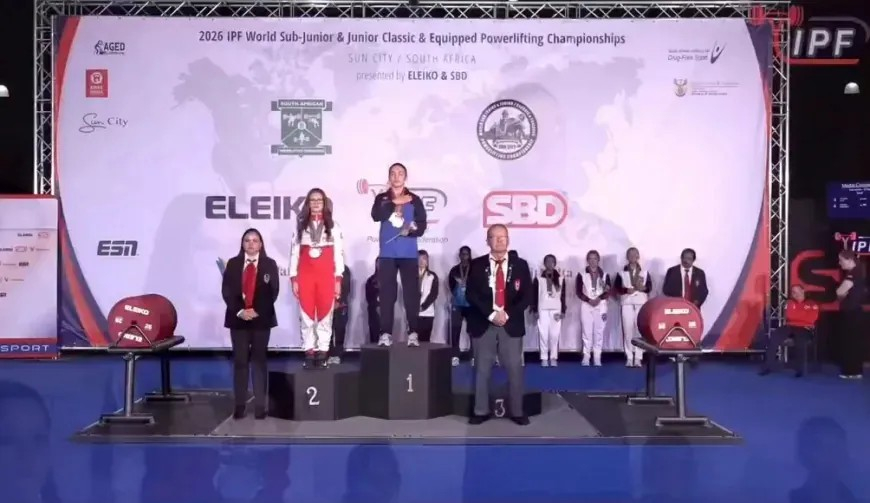 Jina ciwan a ji Kobanî Mîrgan Hacî 3 madalyayên zêr û yek zîv bi dest xist