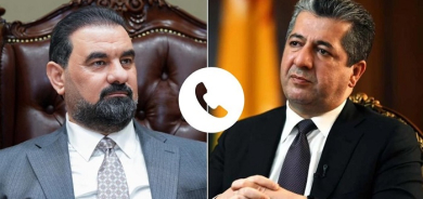 في اتصال هاتفي مع رئيس حكومة إقليم كوردستان.. رئيس مجلس النواب يُدين الهجمات المسيَّرة