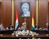 الرئيس بارزاني يستقبل وفد مجلس محافظة صلاح الدين ويؤكد: الدستور العراقي هو الخارطة المناسبة لحل المشكلات