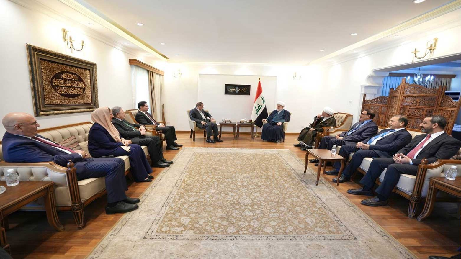 الديمقراطي الكوردستاني والمجلس الأعلى يتفقان على ‘رؤية موحدة‘ لمواجهة التحديات الاتحادية